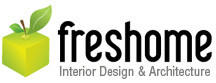 freshhome interior design and architecture logo